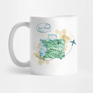 Pack your bags and travel to France Mug